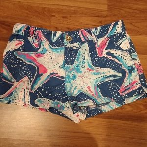 Lily Pulitzer girls shorts sz 12